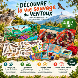 LE JEU DECOUVRE LA VIE SAUVAGE DU VENTOUX