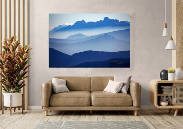 Les vagues bleues
