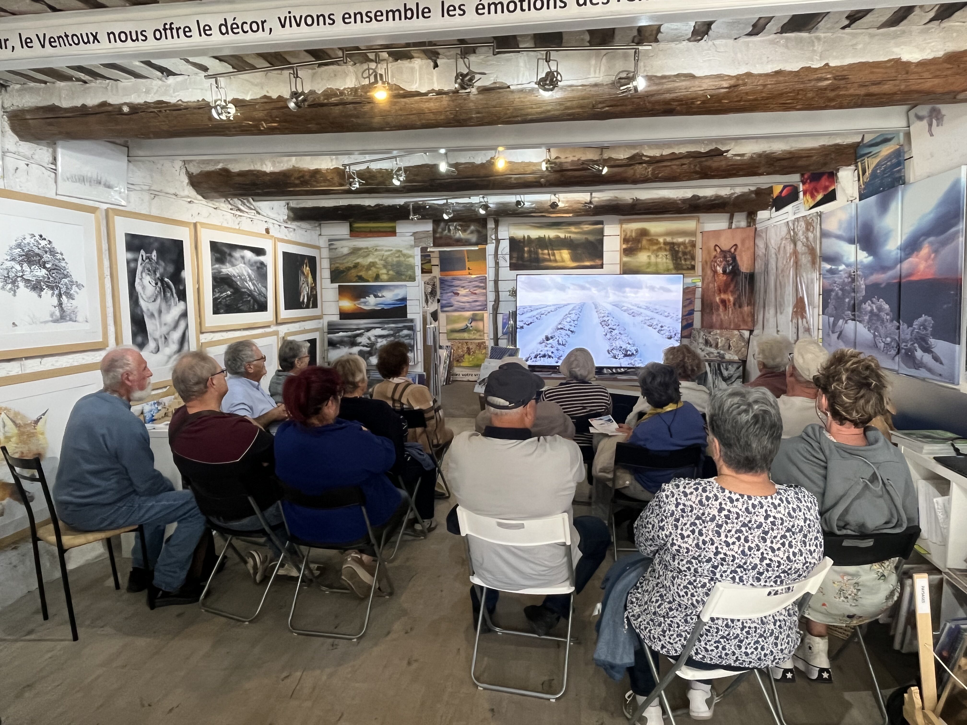 Projection de films animaliers à La Galerie du Ventoux à Sault